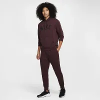 Nike Swoosh мужские Dri-FIT French Terry Pullover Fitness Толстовка с капюшоном цвет красный