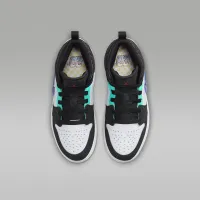 Nike Jordan 1 Mid SE Little дитячі Кросівки колір чорний