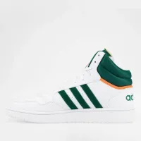 Кросівки adidas Hoops Mid 3.0 GY4744 - біло-зелені