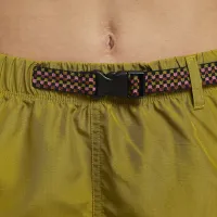 Nike женская Cargo Cover-Up Swim шорты цвет зеленый