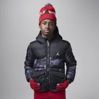 Nike Jordan Pom Beanie набор Big Kids 2-Piece набор цвет красный
