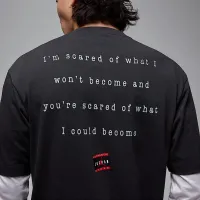 Nike Jordan чоловічі Crew-Neck футболка колір чорний