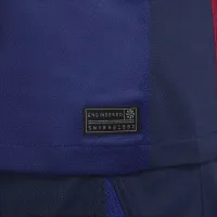 FC Barcelona 2024/25 Stadium Home чоловічі Nike Dri-FIT Soccer Replica Long-Sleeve Jersey блакитний