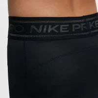 Nike Pro Girls' Dri-FIT Mid-Rise лосіни колір чорний