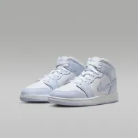 Nike Air Jordan 1 Mid Big детские Кроссовки синий