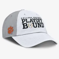 Clemson Tigers 2025 College Football Playoff Bound Club чоловічі Nike College Adjustable Hat колір білий