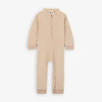 Nike Baby (12-24M) Cozy Monogram Coverall цвет коричневый
