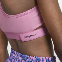 Nike Swoosh EasyOn Big детские (Girls') Sports Bra Pink