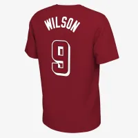 A'ja Wilson USA чоловічі Nike баскетбольні футболка колір червоний