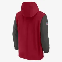 Tampa Bay Buccaneers Sideline Pre-Game Player мужские Nike NFL 1/2-Zip Hooded Куртка цвет красный