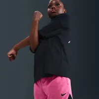 Nike A'ja Wilson Big детские Dri-FIT баскетбольные шорты Pink