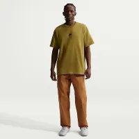 Nike Sportswear Premium Essentials мужские футболка цвет коричневый