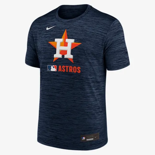 Houston Astros Authentic Collection Velocity чоловічі Nike Dri-FIT MLB футболка блакитний