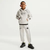 Nike Air Big детские Pullover Толстовка с капюшоном цвет серый