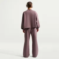 Nike 24.7 ImpossiblySoft женская Dri-FIT оверсайз Crew-Neck Top цвет фиолетовый