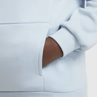 Nike Sportswear Club Fleece Big дитячі Толстовка з капюшоном (Extended Size) блакитний