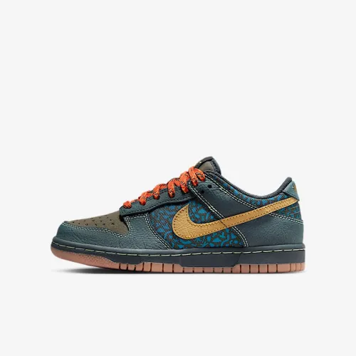 Nike Dunk Low Big дитячі Кросівки колір зелений