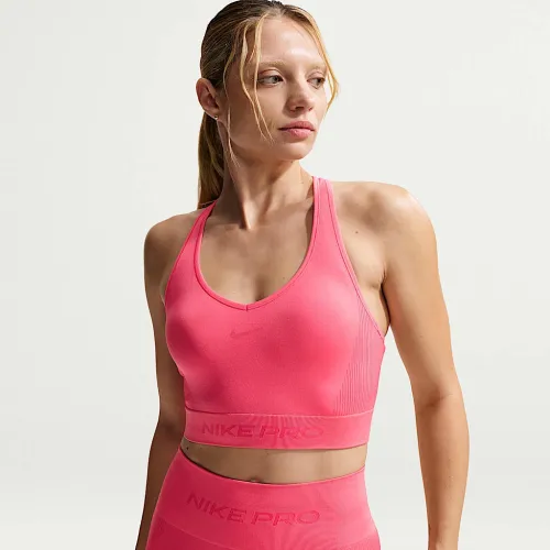 Nike Pro Seamless женская Dri-FIT Cropped Tank Top Pink