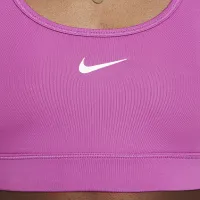 Nike Swoosh Big детские (Girls') Sports Bra цвет фиолетовый