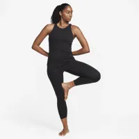 Nike Yoga Luxe SE женская Ribbed Tank цвет черный