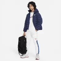 Nike Air Big детские Fleece Cargo Pants цвет белый