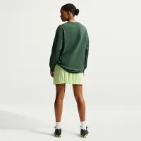 Nike Sportswear женская оверсайз Long-Sleeve футболка цвет зеленый