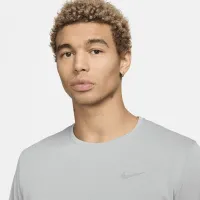 Nike Miler чоловічі Dri-FIT UV Long-Sleeve Running Top колір сірий