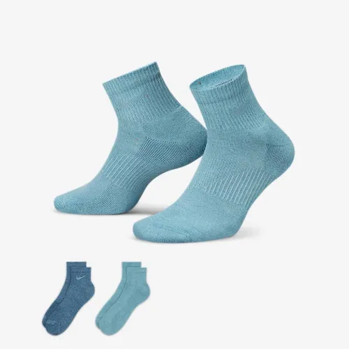 Nike Everyday Plus Cushioned тренировочные Ankle носки (2 пары) многоцветный