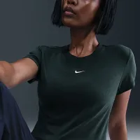 Nike Sportswear Chill Knit жіноча футболка колір зелений