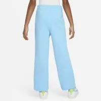 Nike Sportswear Club Fleece Big детские (Girls') Wide-Leg Pants синий