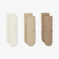 Nike Little дитячі Supersoft Cozy шкарпетки (3 пар) колір білий
