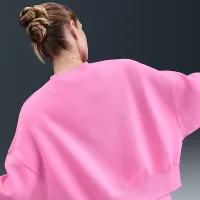 Nike Sportswear Phoenix Fleece женская Over-оверсайз Crew-Neck свитшот Pink