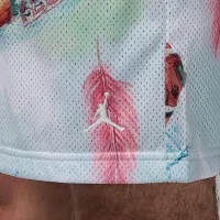Nike Jordan Essentials чоловічі Printed Mesh шорти колір білий