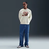 Nike SB Fleece Skate Crew колір білий