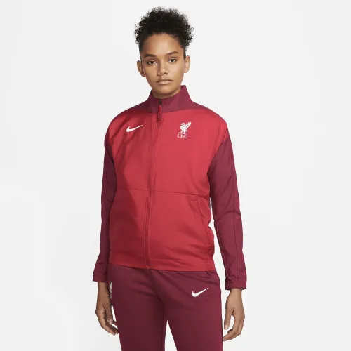 Liverpool FC женская Nike Dri-FIT Soccer Куртка цвет красный