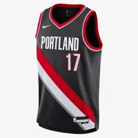 Shaedon Sharpe Portland Trail Blazers 2024/25 Icon Edition Big дитячі Nike NBA Swingman Jersey колір чорний