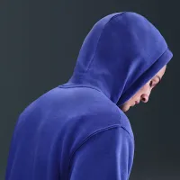 Nike Sportswear Club мужские Fleece Pullover Толстовка с капюшоном цвет фиолетовый