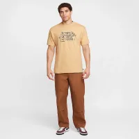 Nike SB Max90 Skate футболка цвет коричневый