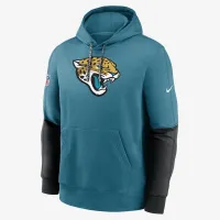 Jacksonville Jaguars Sideline Team Issue Club чоловічі Nike NFL Pullover Толстовка з капюшоном колір зелений