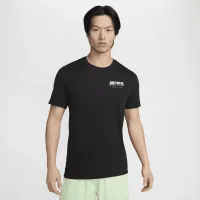Nike мужские Dri-FIT Running футболка цвет черный