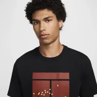 NikeCourt чоловічі Tennis футболка колір чорний