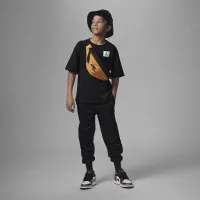 Nike Jordan Flight Essentials Big дитячі Patch футболка колір чорний