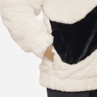 Nike Little дитячі Swoosh Faux Fur Куртка колір білий