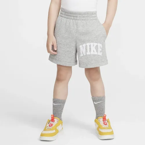 Nike Sportswear Club Toddler Applique French Terry шорти колір сірий