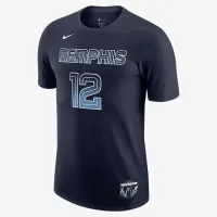 Ja Morant Memphis Grizzlies Select Series чоловічі Nike NBA футболка блакитний