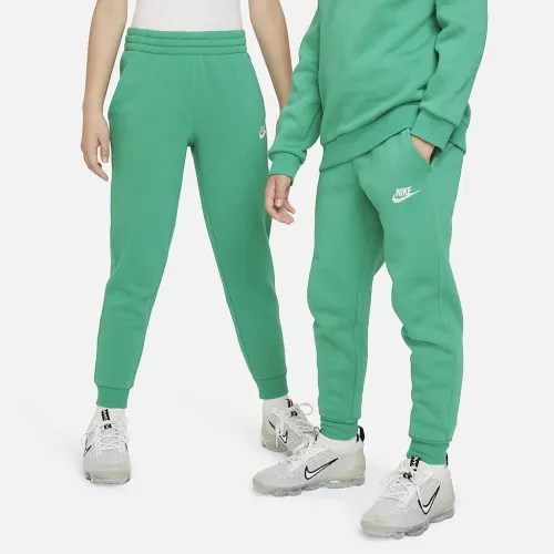 Nike Sportswear Club Fleece Big детские Joggers цвет зеленый