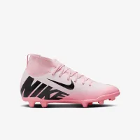 Nike Jr. Mercurial Superfly 9 Club Big дитячі MG High-Top футбольні бутси Pink
