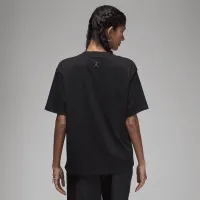 Nike Jordan жіноча Graphic футболка колір чорний