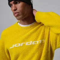 Nike Jordan Flight мужские Mohair Sweater Yellow