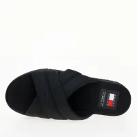 Шльопанці Tommy Jeans Lettering Flatform EN0EN02465-BDS - Чорні